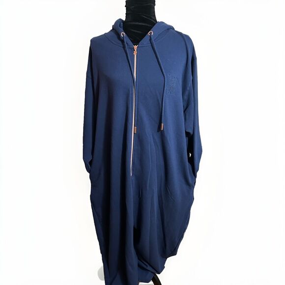 Savage X Fenty Jumpsuit Women’s Plus 3X Blue One Piece Loungewear Rihanna NEW - Picture 7 of 15